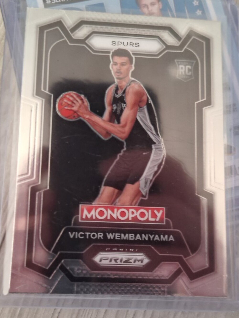 Victor Wembayama Prizm Monopoly Rookie Rc